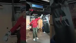 MMA FIGHTERS YOU SHOULD WATCH and try to get the bag swinging and time it.