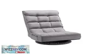 VEVOR Swivel Floor Gaming Chair 360 Degree Rotating Floor Chair with 4 Adjustable