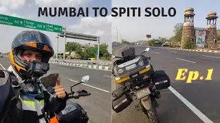 Mumbai to Spiti Valley Bike Ride | 5000 km journey begins on KTM Adventure 390 | Riding the Storm