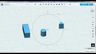 123D Design - Navigating and Adding Primitives