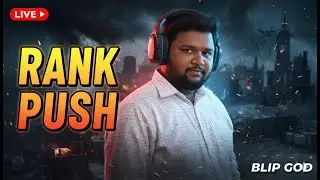 BGMI LIVE 🔴 Rank Push | Conqueror Grind | Intense Gameplay | Blip God