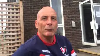 Shaun North answers questions from Cheltenham Town fans