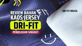 Review Bahan Kain Drifit / Dry fit ( Penjelasan Bahan Jersey Drifit)