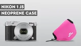 Nikon 1 J5 Ultra Light Neoprene Camera Case | MegaGear
