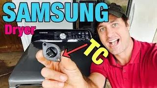 This Samsung Dryer Won&rsquo;t Run Long & Throws the TC Code | Quick Thermistor Fix | DVE45T3400P/A3