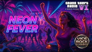 🎉Neon Fever | Vice Rock Classics | A tribute to GTA6 🎶