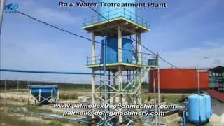 Palm oil mill plant for processing palm oil