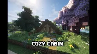 Minecraft Cozy Cabin in survival