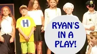 RYAN'S SCHOOL PLAY! | Ryan in the WILD!