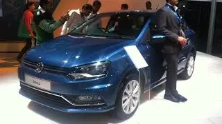 Volkswagen Ameo First Look in India at Delhi Auto Expo 2016