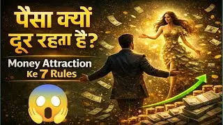 पैसा खुद तुम्हारे पीछे भागेगा! 😱Money Attraction के 7 Rules | Law of Attraction Hindi 2026🤑