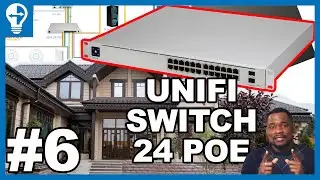 #6: Установка UniFi Switch 24 PoE для моей домашней сети | UniFi Network | USW 24 POE