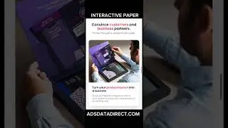 Tap into Success: Interactive Paper Skyrockets Advertising Conversions!