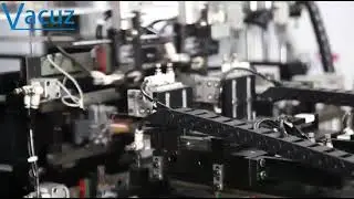 Vacuz Fully Automatic Coreless Motor Coil Needle Winding Gluing Rounding Forming Machine Equipment