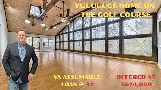 VA Assumable 3% Loan | Creek front 5BR Home tour in Bent Tree GA | #realestate #northgeorgiahomes