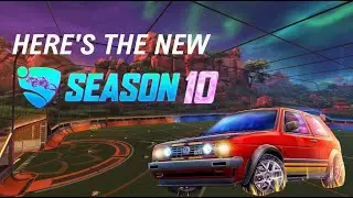 REACTION TO THE NEW ROCKET LEAGUE SEASON 10