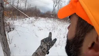 Выслеживание 200 S1E7: В погоне за крупным оленем по глубокому снегу