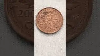 Canada 1 Cent Coin 2001
