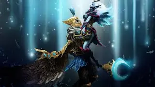 Vengeful Spirit & Skywrath mage Drama (ACTUAL DIALOGUES)