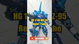 [BOOTLEG] Yinhe - HG RGZ-95 ReZel - 1 minute review #gundam #unicorn #bootleg #review