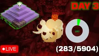 Day 3 of Mining for full Netherite Beacon, no mic