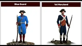 Empire: Total War Guards Duel: Blue Guard vs 1st Maryland