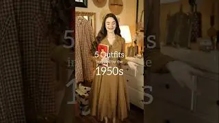 5 Outfits inspired by the 1950s ft. @sondeflor ❤️ | #VintageFashion