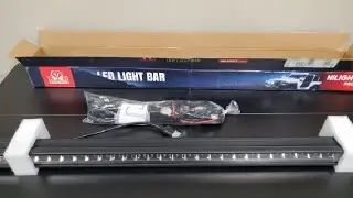Nilight 40 3 Inch Single Row LED Light Bar 165W 17675LM Anti Glare Flood Spot Review, Height quality