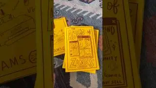 Zines are self published booklets about anything you want. They are DIY to be accessible for all!