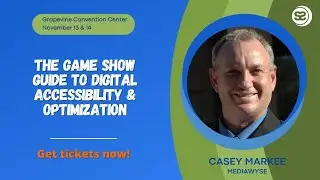 The Game Show Guide to Digital Accessibility & Optimization by Casey Markee   SOS2023