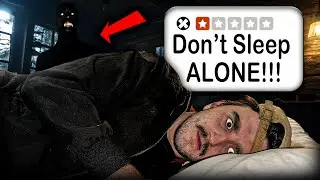 OVERNIGHT Alone In HAUNTED Abandoned Cabins! | Ben Bauer
