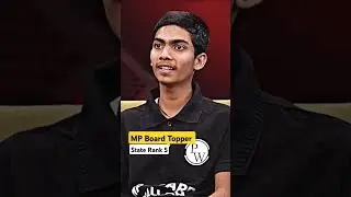 🏆 MP Board Topper 2025 &ndash; State Rank 5 Interview Coming Soon! 🔥| Class 10th Toppers #pw #topper2025