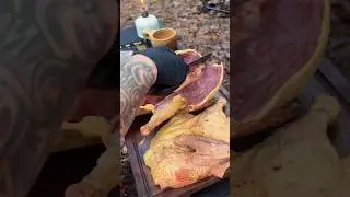 Wild Duck Feast: Outdoor Cooking at Its Finest 🦆🔥 | #camping #cooking #food #outdoor