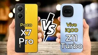 Poco X7 Pro Vs iQOO Z11 Turbo 🔥 Full Specs Comparison
