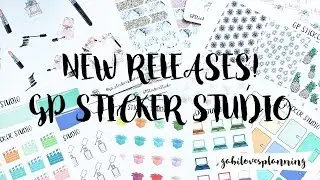 NEW STICKER RELEASES! | GP STICKER STUDIO