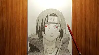 How To Draw Itachi Step By Step Tutorial