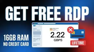 Free RDP VPS Create | 16GB RAM | No Credit Card (2026)