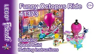 LEGO Friends 41373 | LEGO Friends Octopus Ride | Unboxing | Speed Build | Building Instructions