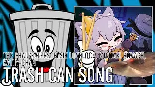 The Chalkeaters - Trash Can Song | Office Drummer [First Time Hearing]