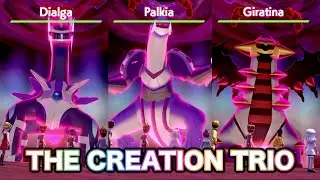 Pokémon Crown Tundra - DIALGA PALKIA GIRATINA - The Creation Trio