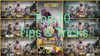 Top 10 Tips & Tricks | Attack of the undead 20 | Call of Duty : Mobile