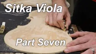 Sitka Viola Part 7: Arching