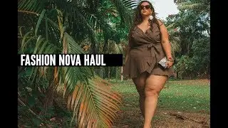 PLUS SIZE FASHION TRY ON HAUL | So much COLOR! Fashion Nova Curve | Sometimes Glam