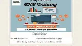 Boost Your Web Development Skills with the&nbsp;Best PHP Training Institute in Noida - Fiducia Solutions