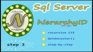 How to use HierarchyID data type in SQL Server using real world example