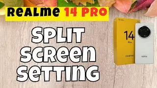 Split Screen How to use multi screen Realme 14 Pro || Split screen setting || Multiple screen use