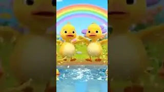Part-1 Dance Like a Duck! | Fun Kids Action Song| Quack Quack Animal Dance #kidssongs #nurseryrhymes