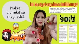 Paanong dumikit sa magnet ang tunay na alahas? Bakit ganern?! / Eil Lie c. /