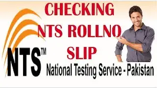 how to check nts roll no slip in urdu hindi !!!! wtadvise