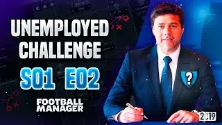 FIRST GAME WITH MY NEW CLUB! | Football Manager 2019 Unemployed Challenge | S01E02
